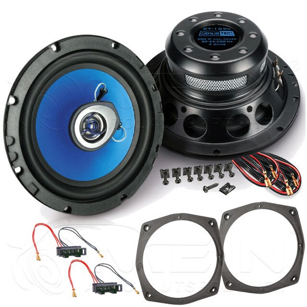 Sinustec Auto Lautsprecher FüR Vw Lupo 1998-2005 Heck Seite 2-Wege 300W #A5PX-image