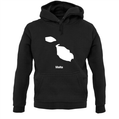 Malta Silhouette - Hoodie / Hoody - Country - Republic - Valletta - Malteser