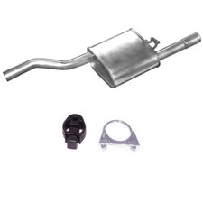 Auspuff Endschalldämpfer + Montagesatz fur Ford Focus MK I 2.0 -16V Kombi