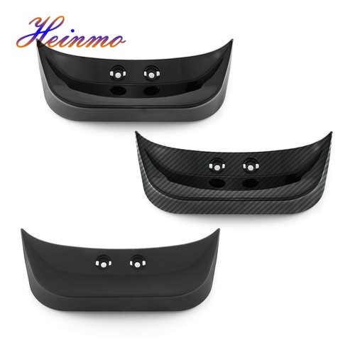 For Sprint Primavera 150 2013-2024 Carbon Rear Spoiler Cover Tail Winglet Guards - Foto 5 di 6