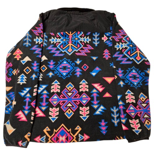 Columbia Sawyer Rapids Aztec 1/2 Snap Pull Over Fleece Womens Large Colorful - Picture 3 of 12