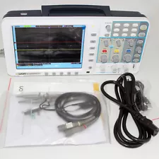 Newest OWON 100Mhz Oscilloscope SDS7102V 1G/s large 8" LCD LAN+VGA+bag