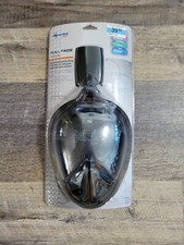 WAVE Sports Full Face Snorkel Mask, Diving Swim 180  Panoramic View L/XL NEW