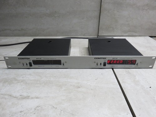 LOT OF 2 Comtek BST-25 Synthesized Base Station Transmitter Rack Mount