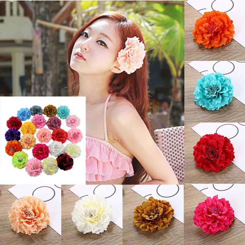 Big flowers for hair deals