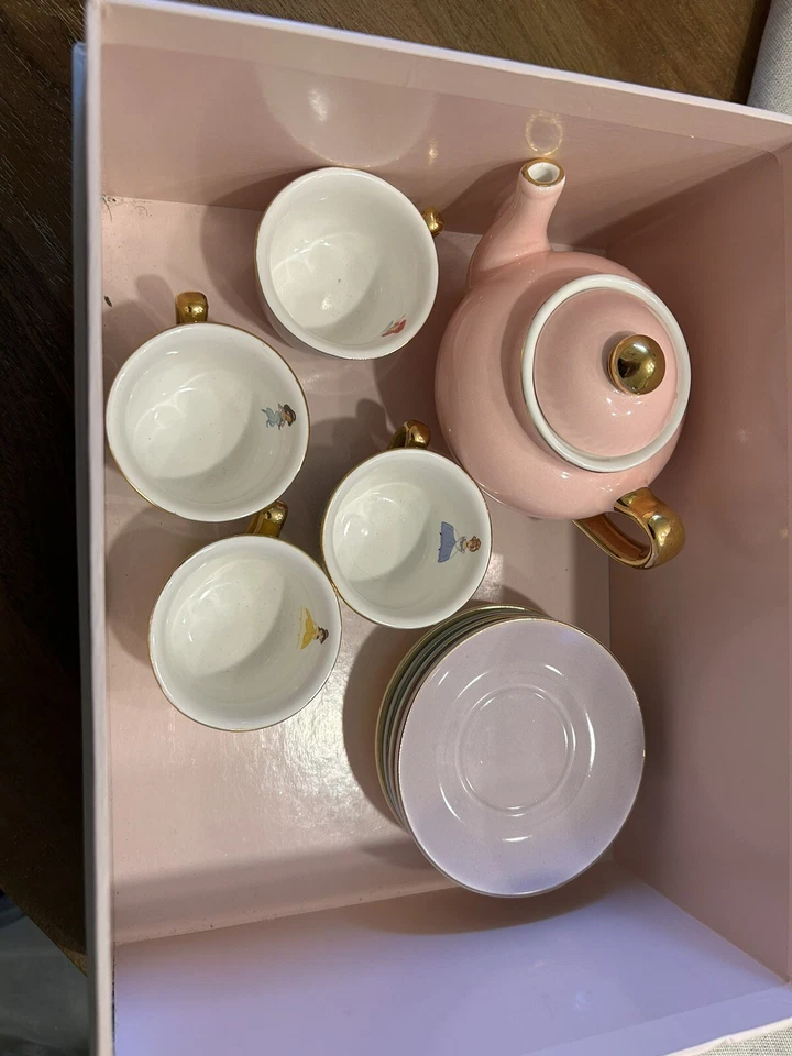 Disney Pottery Barn Kids Princess Tea Set Plus Tea Sandwiches - Image 3 of 4