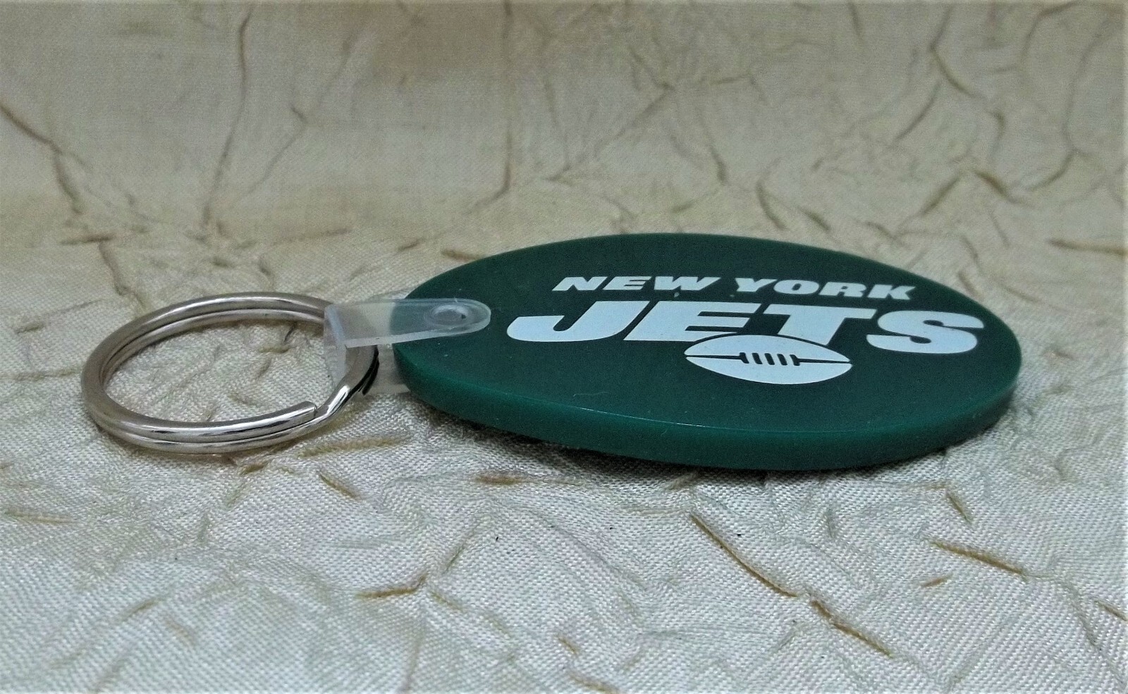 New York Jets Rubber Key Ring NFL Keychain eBay