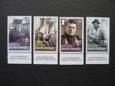 SOUTH GEORGIA & S SANDWICH ISLES. 2016 ENDURANCE EXPEDITION SG 671 - 674. MNH.