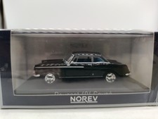 1967 Peugeot 404 Coupe Black 1/43 Norev 474431 §§