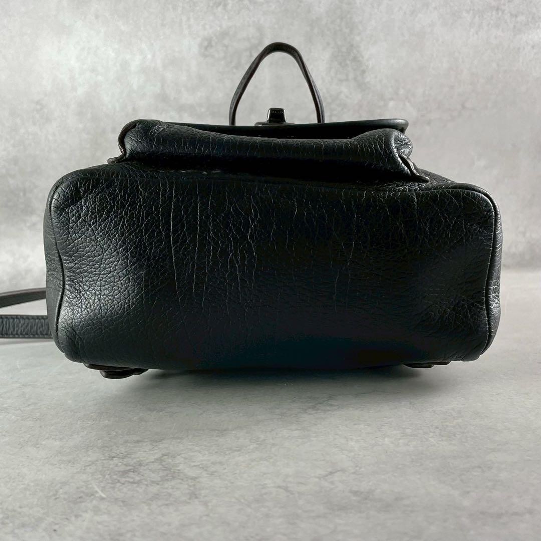 Coach Leather & Denim Patchwork Backpack Women Us… - image 7