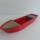 Vintage LEGO Classic #4031 Fire Rescue Boat Red Gray Hull Ship Only 17" 1991 FS