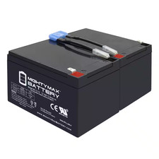 RBC6 UPS Complete Replacement Battery Kit for APC SU1000NET