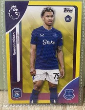 Topps 2026 Premier League Roman Dixon Rookie Card Everton #134 Yellow Parallel