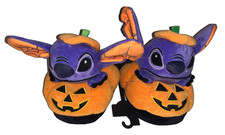 GROUND UP DISNEY STITCH LADIES' HALLOWEEN 3D SLIP ON STYLE SLIPPERS SIZE 9-10