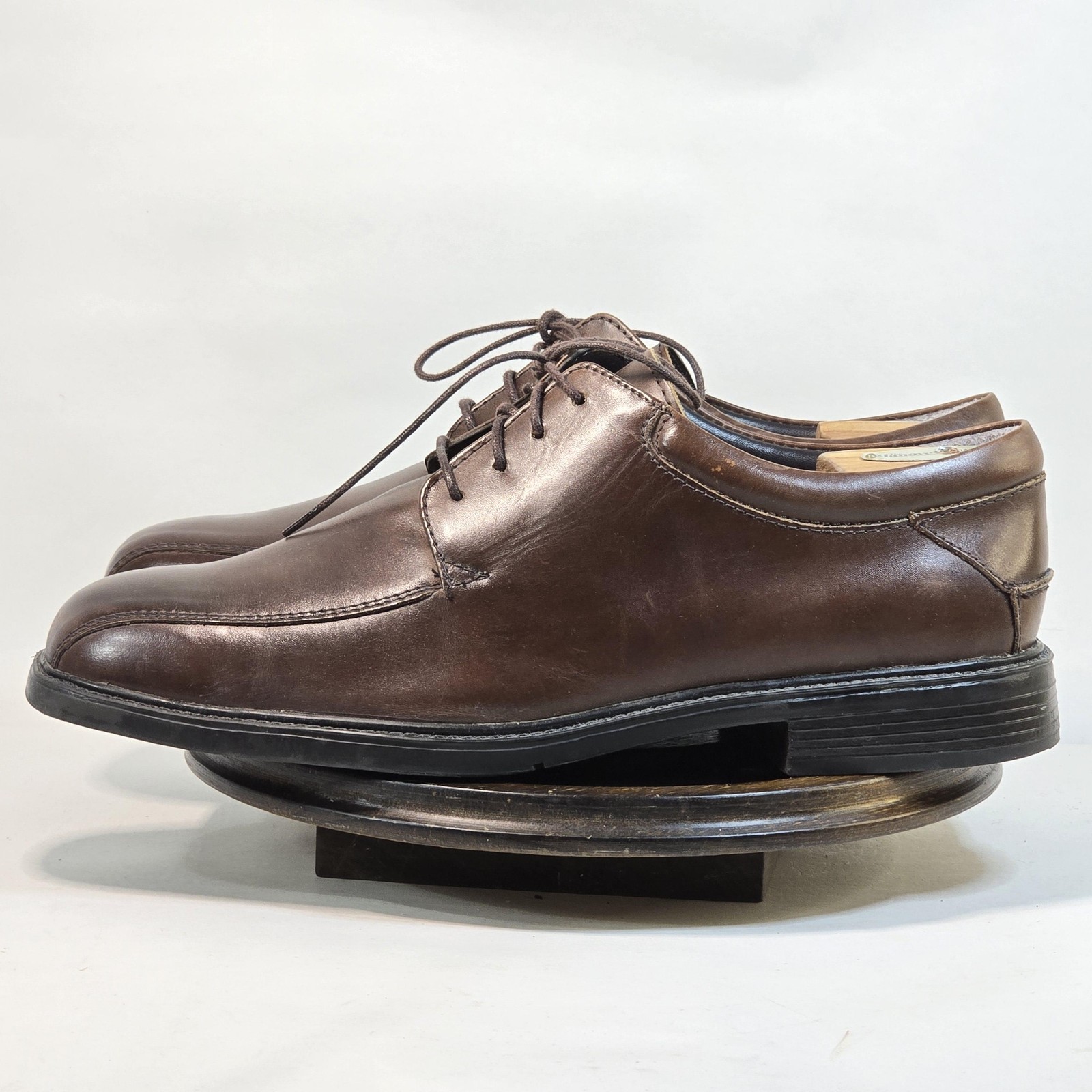 SAOLA Scarpe uomo pelle Bush Nunn taglia 11 comode Oxford eleganti lavoro classiche 83364 200