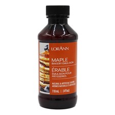 Bakery Emulsions Natural & Artificial Flavor 4oz Maple