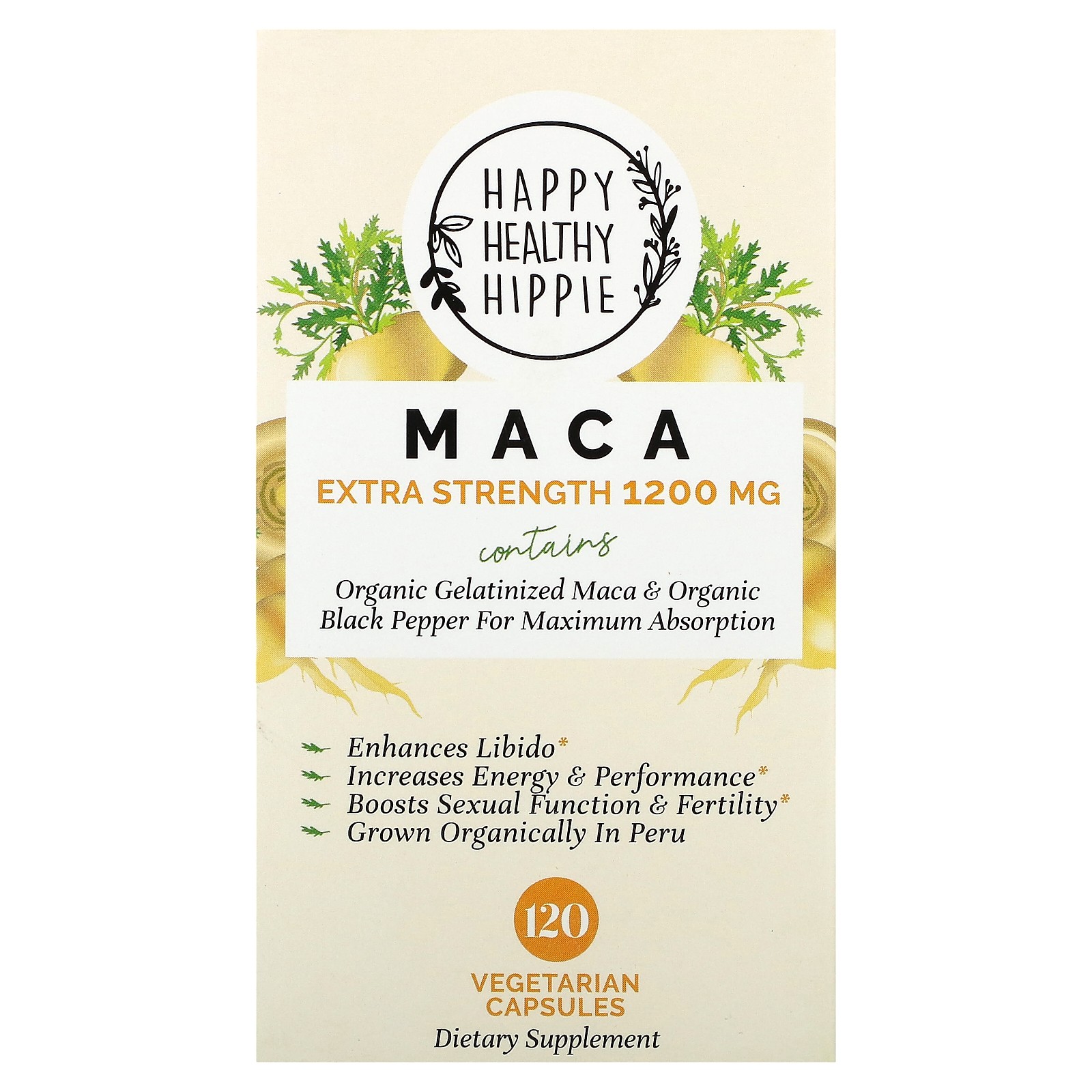 Maca, 120 Vegetarian Capsules