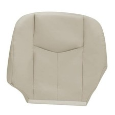 Driver Side Bottom Leather Seat Cover Light Neutral Tan   522 or 52i Light Tan