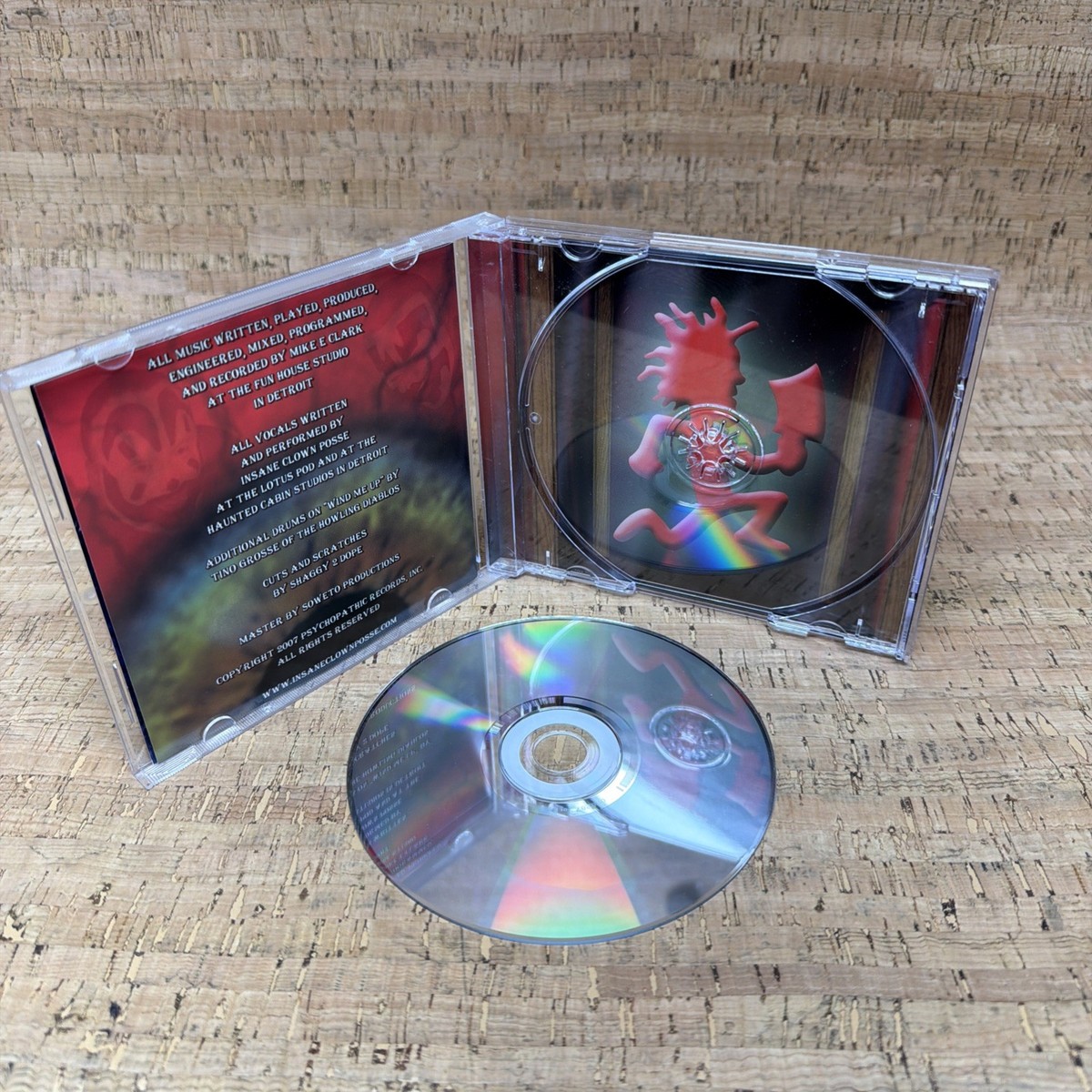 激レアinsane clown posse 2枚組CD Insane Clown Posse – Eye Of The Storm 2007 CD Album Psychopathic