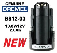 Dremel B812-03 10.8V 12V Volt 2.0Ah Lithium Battery Replaces B812-01, B812-02 