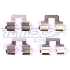 Zubehörsatz Scheibenbremsbelag TOMEX Brakes TX 43-15 für VW PASSAT B6 3C2 3C5 3