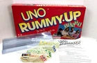 Vintage 1993 Mattel UNO RUMMY UP Tile Game Complete with Stands and Instructions