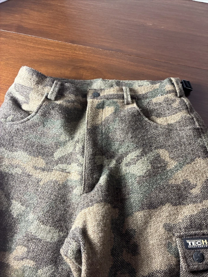 Pantalones Gander MTN Mezcla de Lana Camuflados Transpirables Impermeables Tech2O 32 Foto 4 de 4