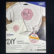 Avery T-shirt Transfers for Inkjet Printers - 3271