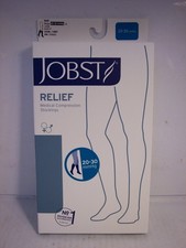 JOBST Relief Knee High, Compression 20-30 mmHg Open Toe Beige 114627