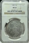1888 Morgan Silver Dollar NGC MS 64