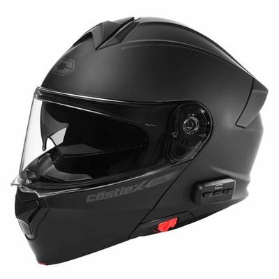 Castle X CX935 Bluetooth Integrated Helmet Sena Flip Up Modular Inner Sun Shield