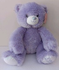 FAO Schwarz Teddy Bear Sparklers Plush Stuffed Animal Glitter Soft 12" NWT