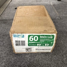 Siemens W0204ML1060U 60 Amp 2-Space 4-Circuit Outdoor Main Lug Load Center