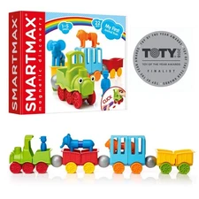 SmartMax My First Animal Train STEM Magnetic Discovery Play Set, Ages 1-5