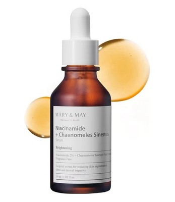 Mary&May Niacinamide + Chaenomeles Sinensis Face Serum 1.01 fl.oz. Korean Beauty