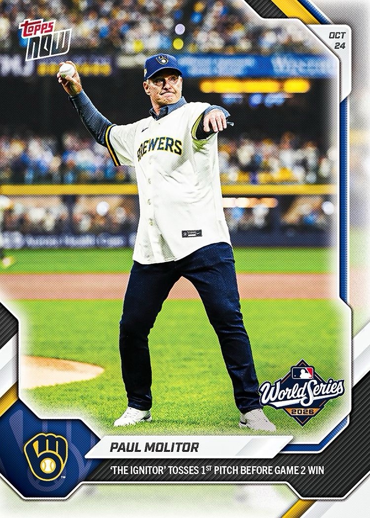 *PRE SALE* Paul Molitor - 2026 MLB Topps NOW® - Card 816