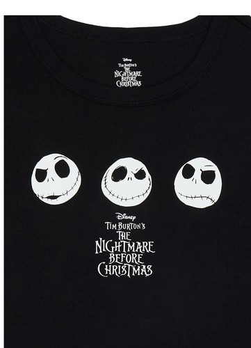 Disney Tim Burtons The Night Mare Before Christmas Tee T-Shirt Schwarz Größe L ($) - Bild 5 von 6