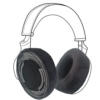 Dekoni Audio Replacement Earpads for Shure AONIC 50 Headphones (Choice Suede)