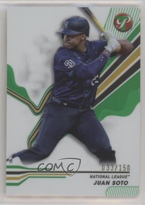 2024 Topps Pristine All-Star Game Green Refractor 33/150 Juan Soto #255 7ut