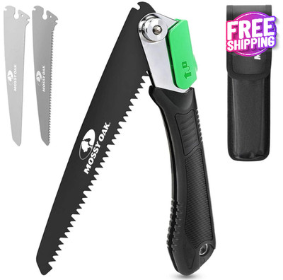Sierra De Mano Para Podar Arboles Cortar Madera 7.5 Pulgadas Plegable En Oferta