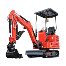 Free Ship 1.4 Ton Mini Excavator Kubota Engine Side Swing Hydraulic Thumb Digger