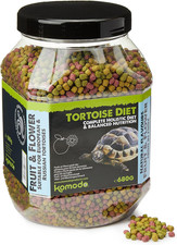 Complete Holistic Tortoise Diet Fruit and Flower 680 G, Balanced Food for Tortoi