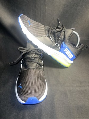 Men s Sz.12 PUMA Electron 2.0 Sport Virtual Black, Blue Sneakers Casual Shoes