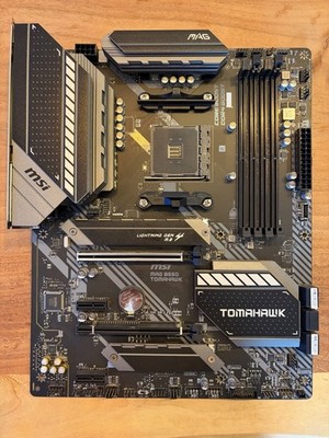 MSI MAG B550 Tomahawk Mainboard, AMD Ryzen B550, AM4 Sockel, DDR4, M.2, ATX