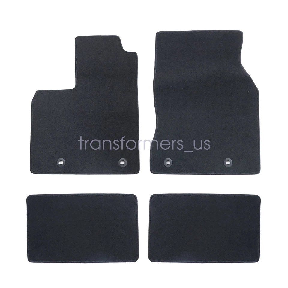 2011-2017 For Lexus CT200h Replacement Front & Rear Floor Mats Carpet Velour New - Image 4 of 4