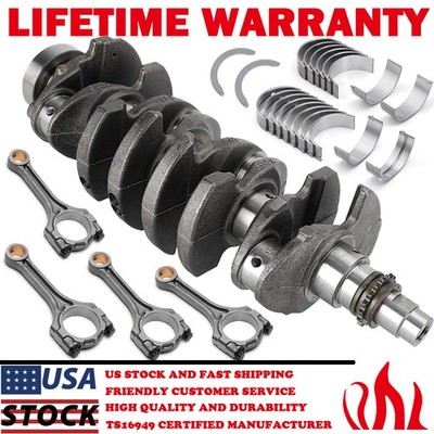 Crankshaft & Connecting Rod & Bearing For Veloster Tucson Kona Sonata 1.6L Turbo