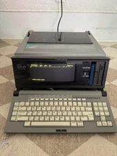 Vintage OPUS WP-85 Word Processor Read