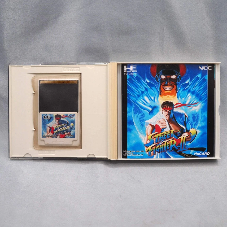 STREET FIGHTER 2 DASH Champion Edition PC Engine HuCARD Tested NEC  NTSC-J - Image 2 of 4