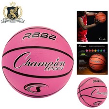 Versatile Indoor/Outdoor Rubber Basketball - Reliable 2-Ply for True Bounce