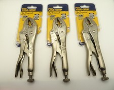 (3) New Irwin 7" Vise-Grip Locking Pliers 7WR 702L3